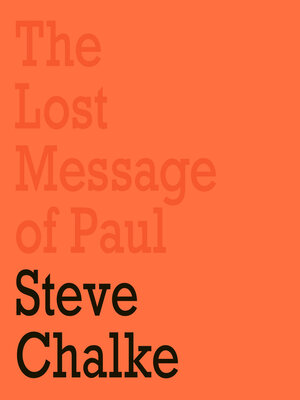 cover image of The Lost Message of Paul